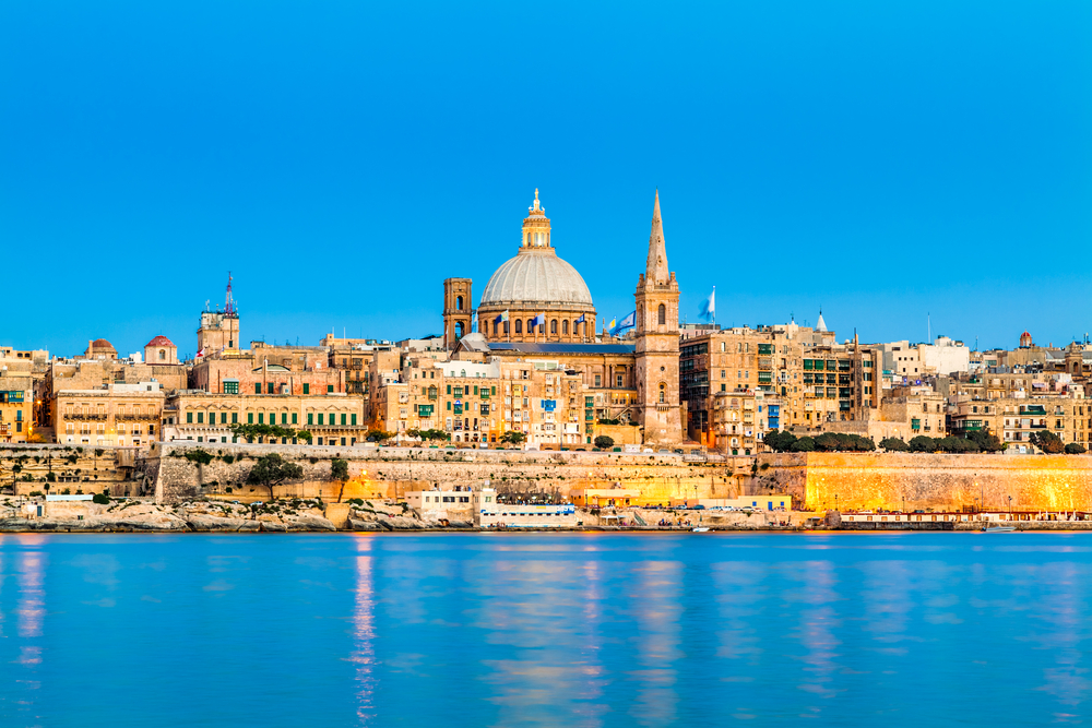 View of Malta from the sea