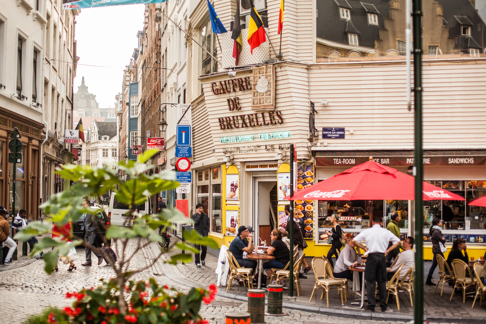 Brussels cafe